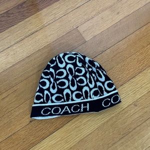 Coach knit hat